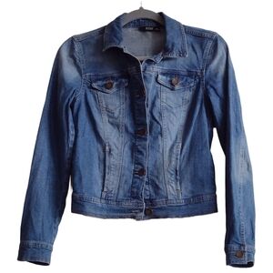 Blue Jean Jacket Womens XS